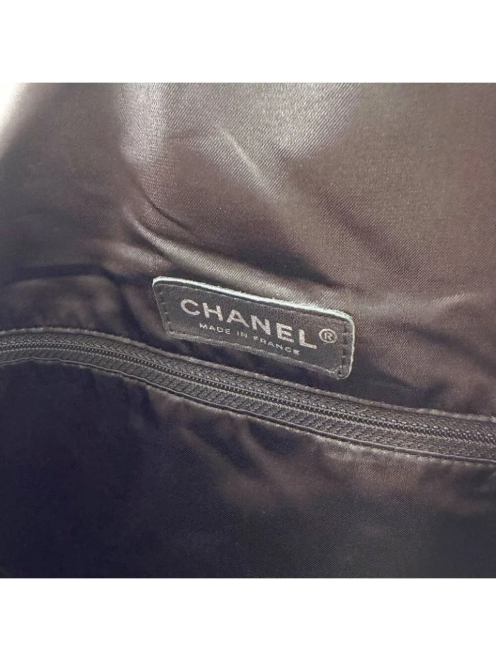 Chanel CC Logo Graffiti Shoulder Bag Canvas Black Blue Multicolor Silver Seal
